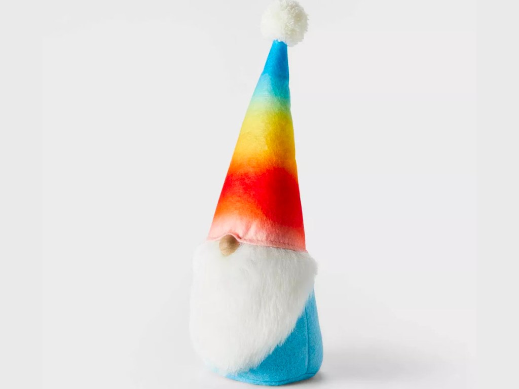 rainbow gnome stock image
