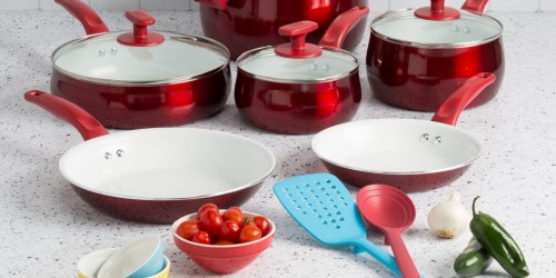 Tasty Non-Stick Cookware 16-Piece Set Only $49 Shipped on Walmart.com (Regularly $99)