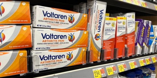 TWO Voltaren Arthritis Pain Relief Gels Only $16.49 Shipped on Amazon (Reg. $33)
