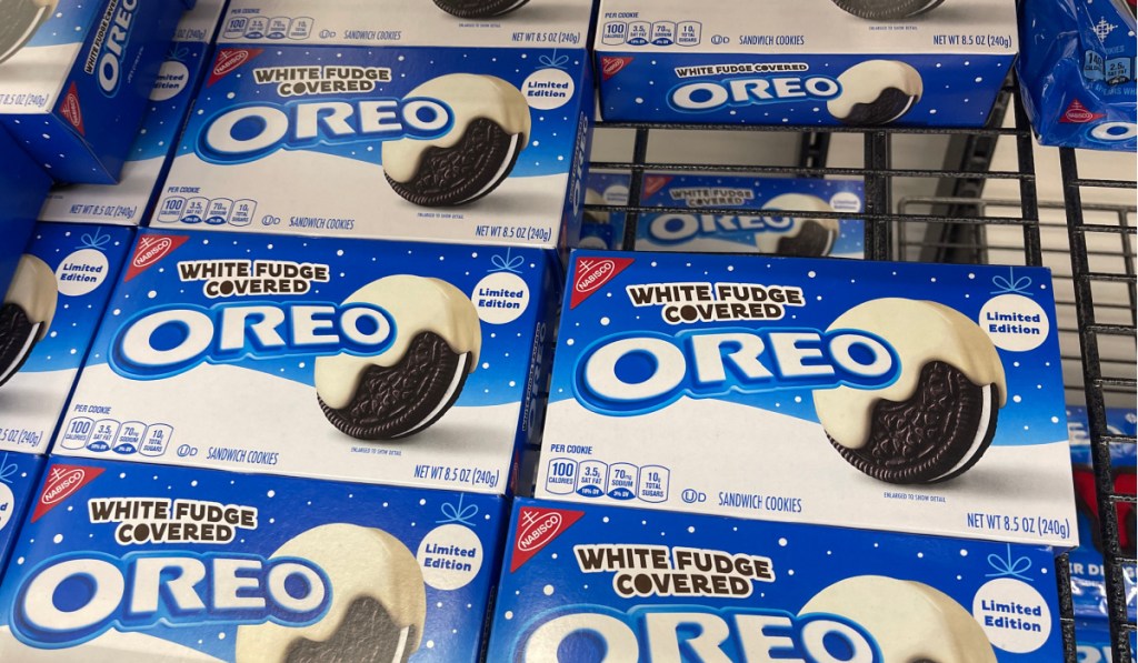 white chocolate fudge oreos at walmart