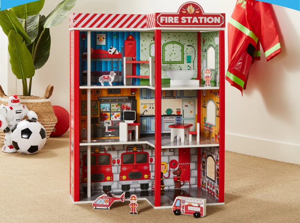 kids firestation set