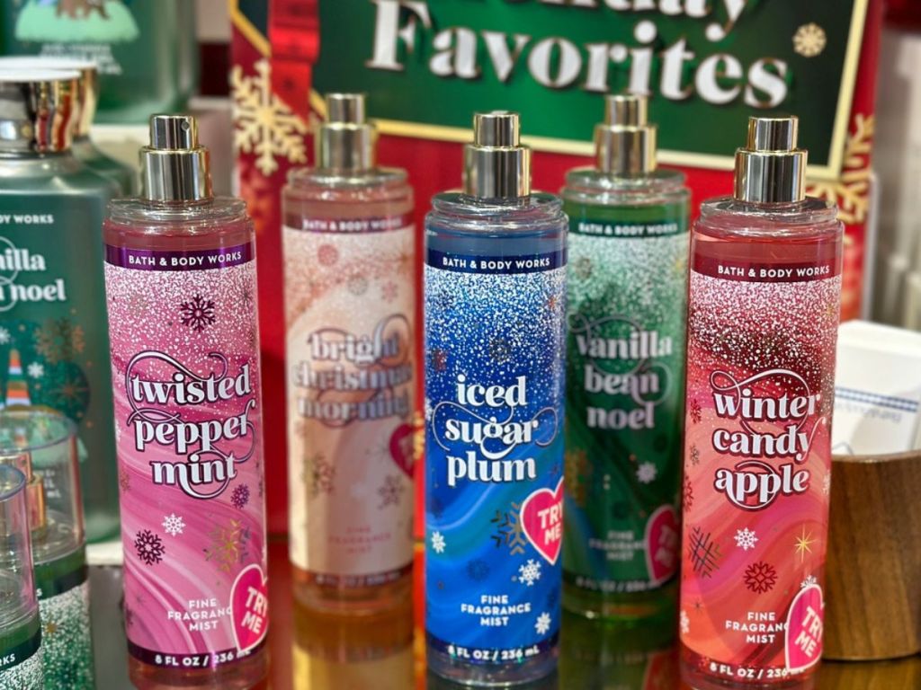 Bath & Body Works Fine Fragrance Mists