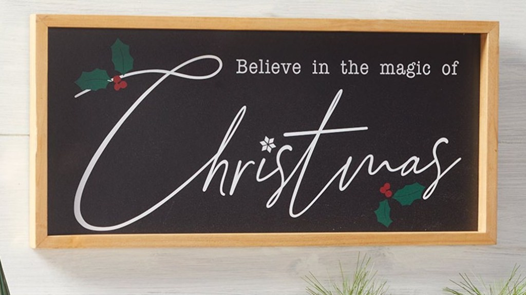 Believe Wall Art