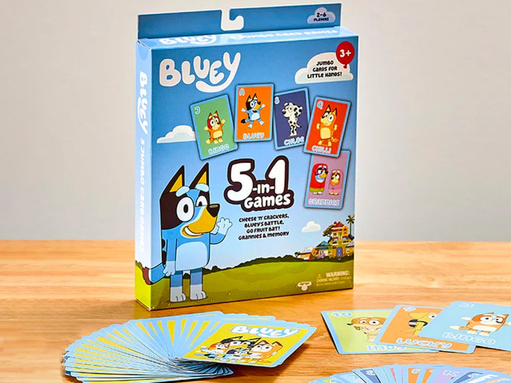 Bluey 5-in-1 Card Game