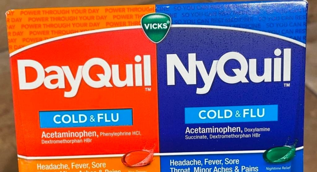 Vicks DayQuil and NyQuil Cold & Flu 72-Count Combo Pack