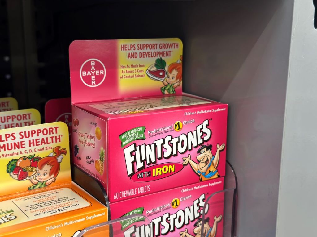 Flinstones vitamins with Iron