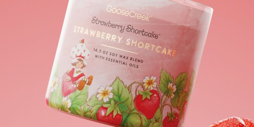 NEW Goose Creek Candles Strawberry Shortcake Collection | 3-Wicks Only $13.99 (Reg. $26)