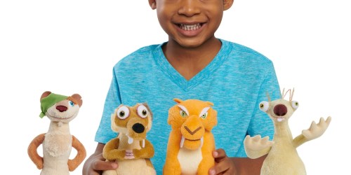 Ice Age Plush Toys 4-Piece Set Just $7.42 on Amazon (Regularly $27)