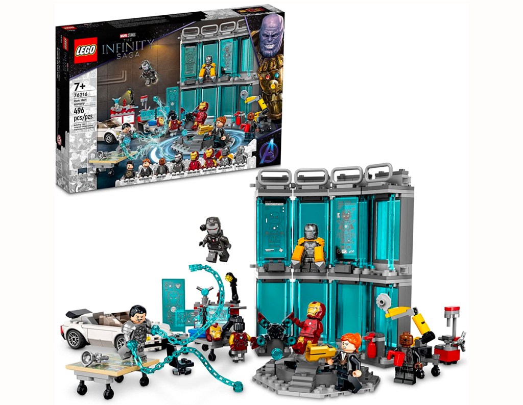 LEGO Marvel Iron Man Armory Toy Building Set