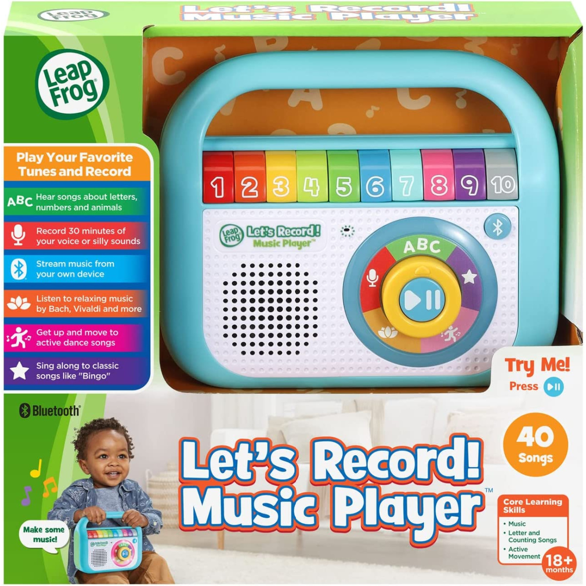 LeapFrog music player in packaging