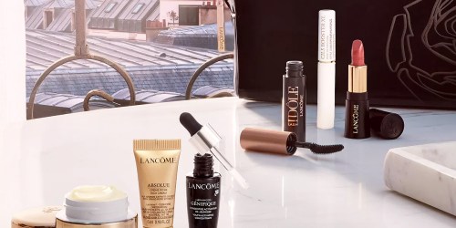 WOW! $199 Worth of Lancôme Cosmetics, Fragrance, & Skincare Just $41 Shipped!
