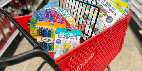 50% Off Craft Kits for Kids on Michaels.com | Canvas Painting, DIY Comic Book, & More from $2.49