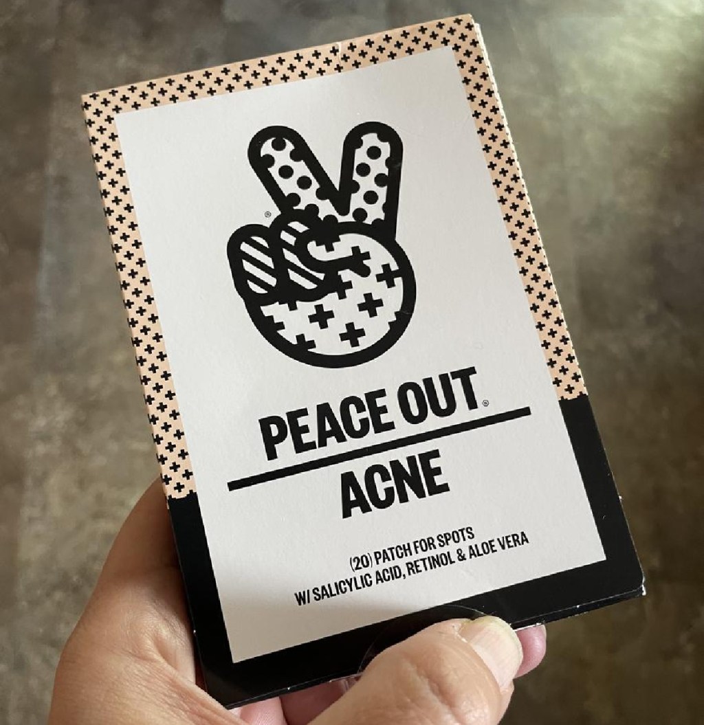 Peace Out Acne Patches _ Customer Photo