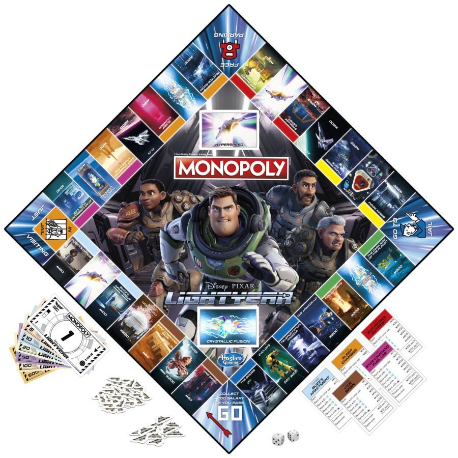 Pixar Lightyear Monopoly