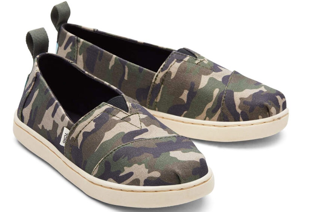 kids camo print shoes