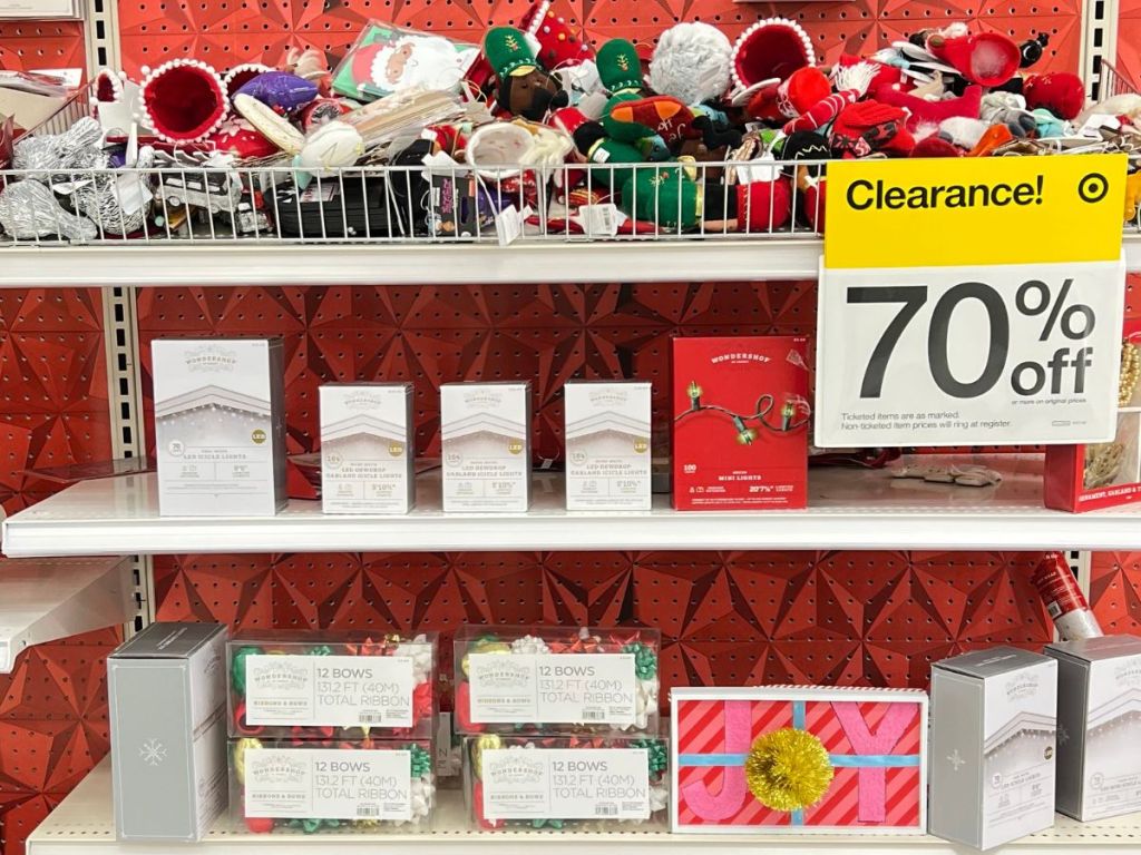 Target Christmas Clearance
