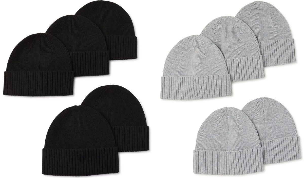 Time and Tru Women's Beanies 5-Packs