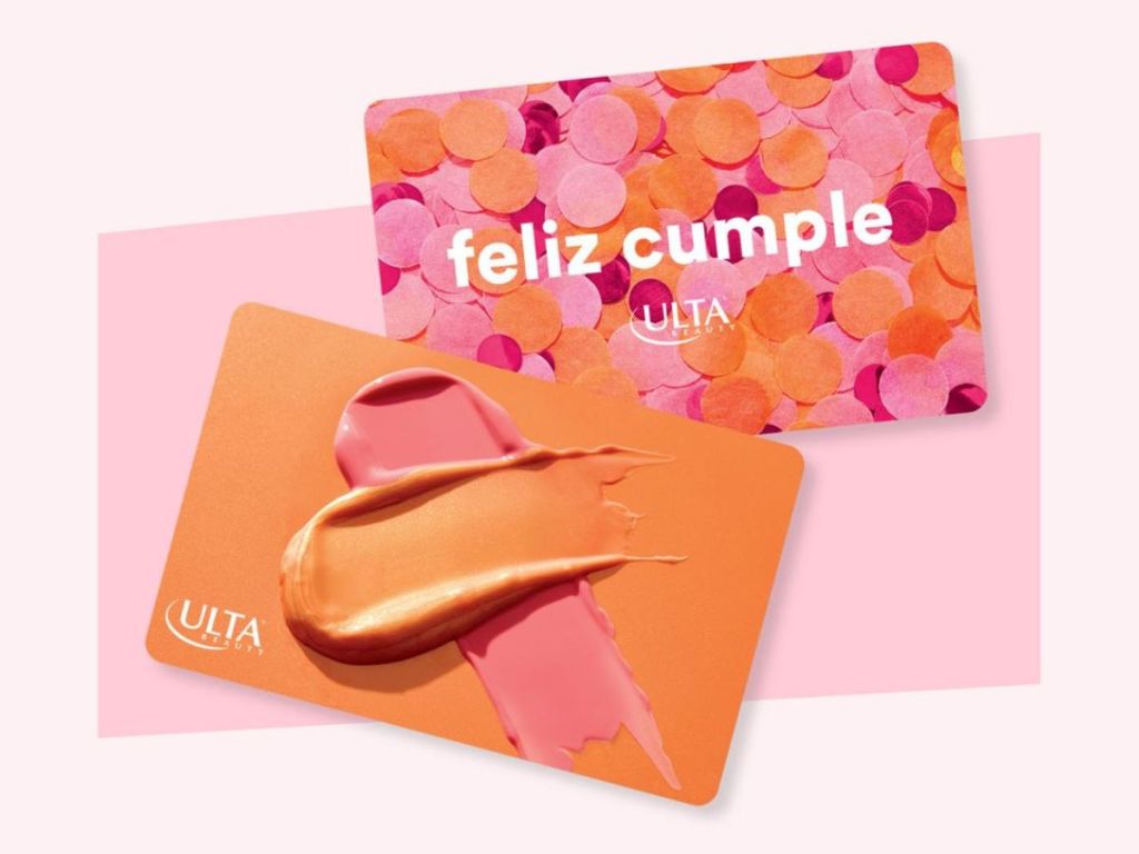 Two ULTA Beauty gift cards
