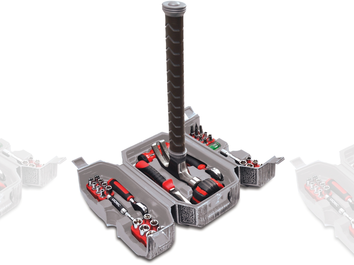 Ukonic Marvel Avengers Thor's Hammer 44-Piece Toolset