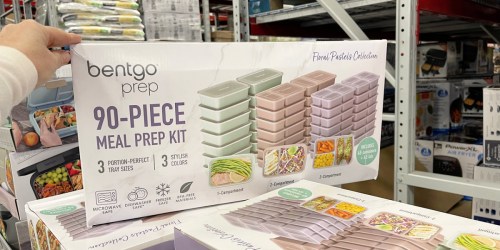 Bentgo 90-Piece Meal Prep Set Only $24.98 on SamsClub.com | Microwave, Freezer & Dishwasher Safe