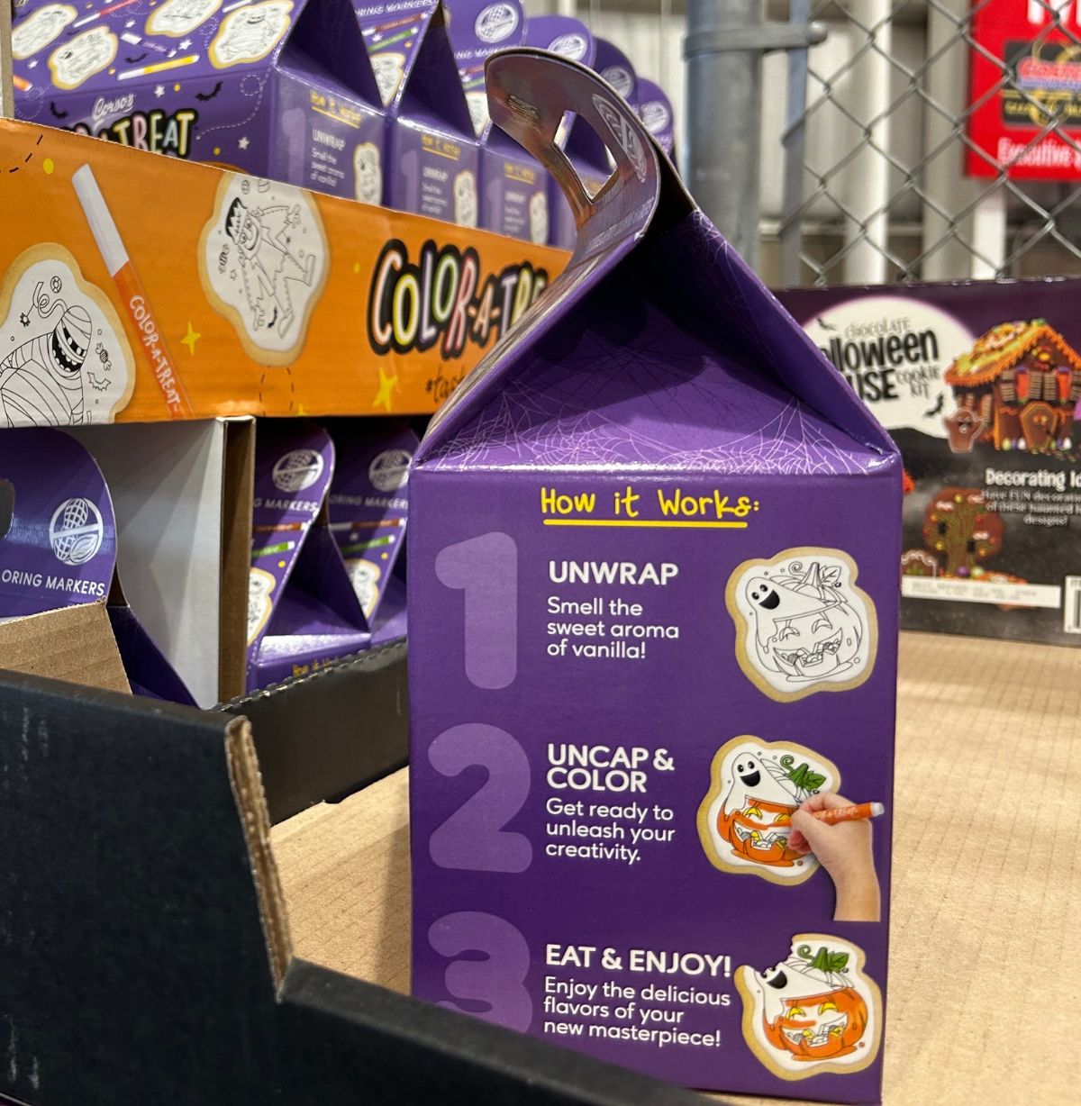 color-a-treat cookie coloring kit instructions