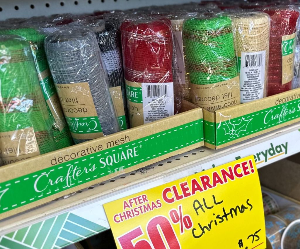 dollar tree decorative mesh