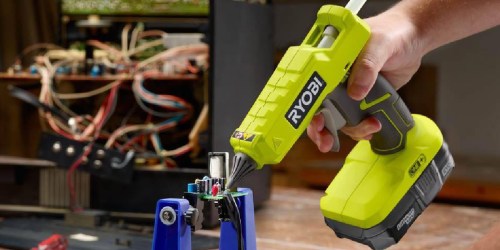 Ryobi Cordless Glue Gun Only $19.97 Shipped on HomeDepot.com (Reg. $30) | Includes 3 Glue Sticks