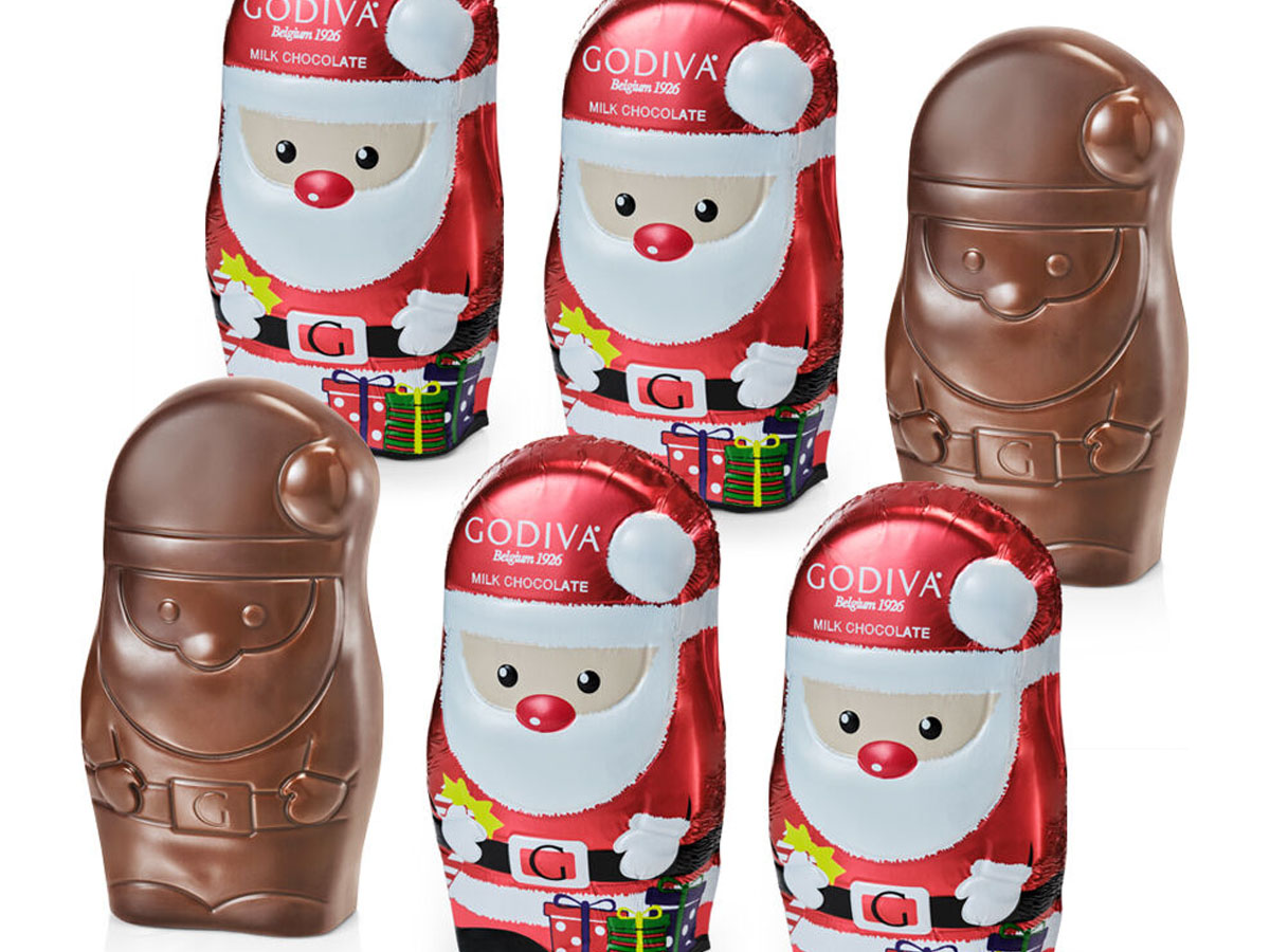 godiva santa giftsets