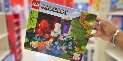 Up to 30% Off LEGO Minecraft Sets on Amazon | The Ruined Portal Just $23.99 (Regularly $30)