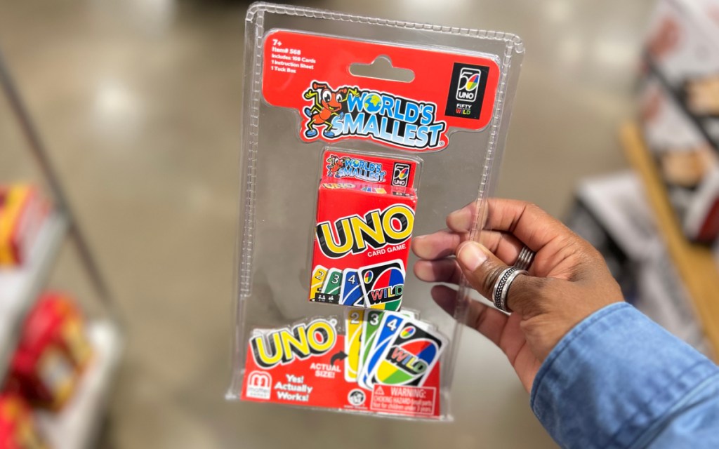 mini uno game