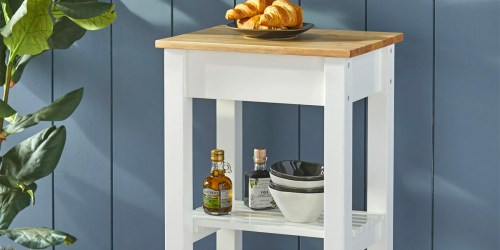 Mainstays Rolling Kitchen Cart w/ Removable Top Just $70 Shipped on Walmart.com (Regularly $108)