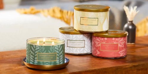 Yankee Candle 3-Wicks from $7.84 on Kohls.com (Regularly $25)