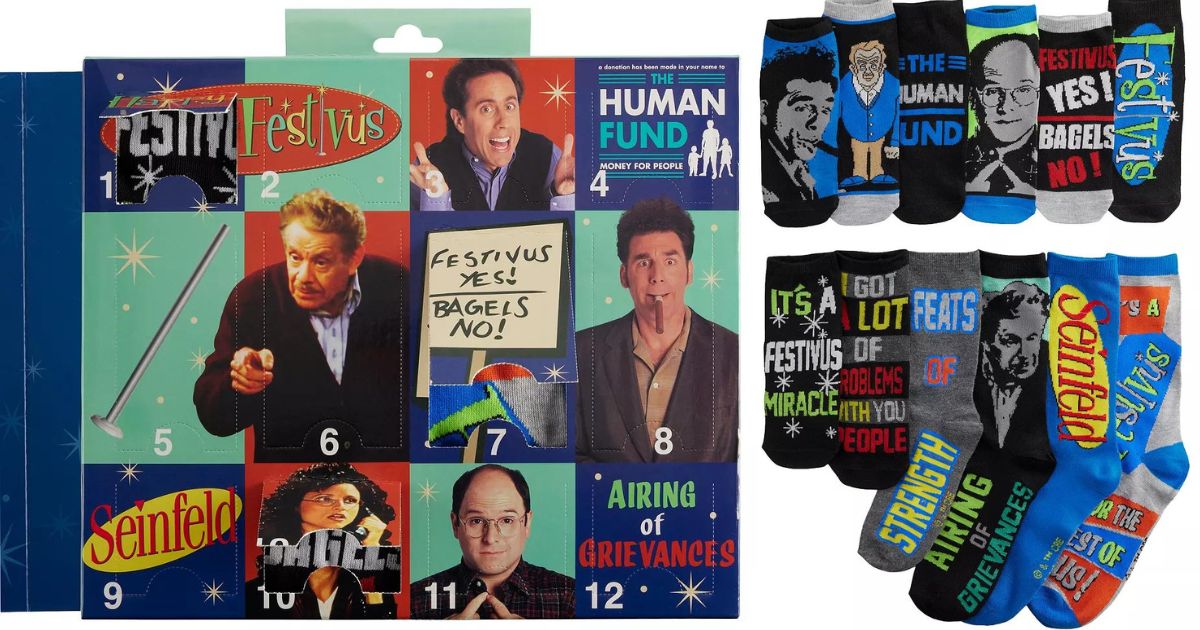 Seinfeld 12 days of socks