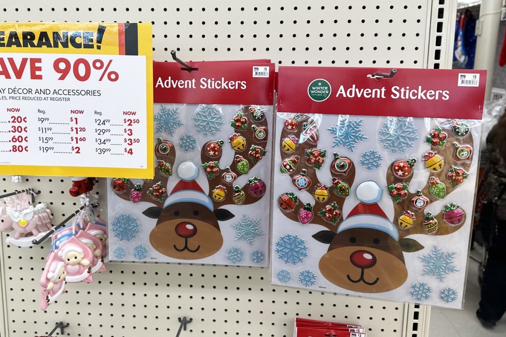 kids advent sticker sets