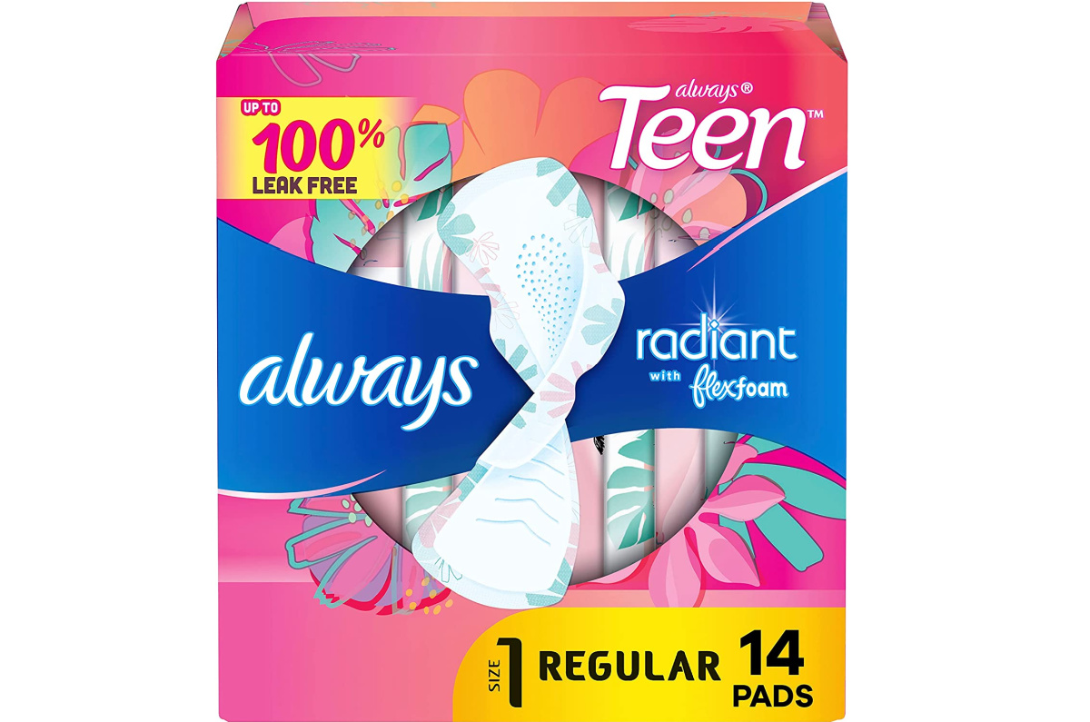 Always teen pads 