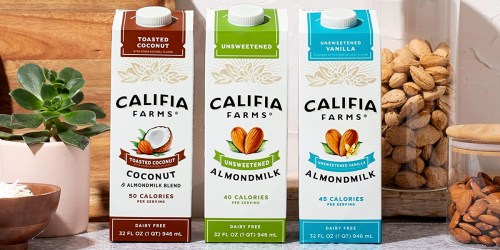 Califia Farms Almond Milk 6-Pack Only $13.97 on Amazon (Just $2.33 Each)