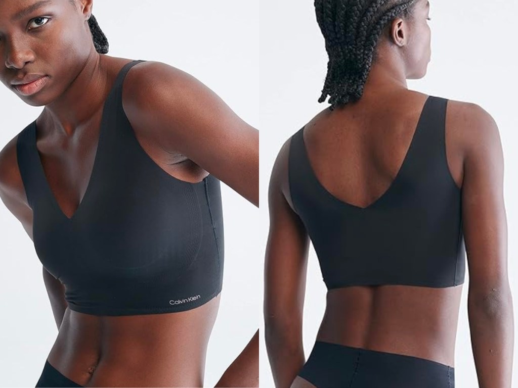 Calvin Klein Women's V-Neck Bralette
