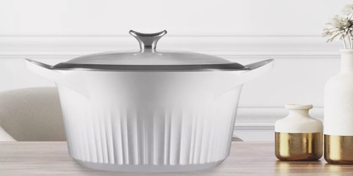 CorningWare 5.5-Quart Dutch Oven Just $26 Shipped on Amazon (Regularly $70)