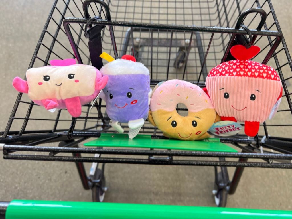 Dollar Store Valentine's Fuzzy Friends