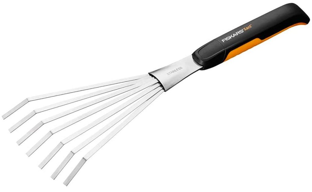 Fiskars Xact Hand Garden Rake