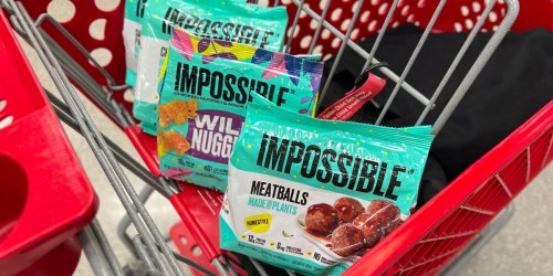 50% Off Impossible Foods at Target | Burger Patties Just $4.74 After Cash Back (Reg. $13.49)