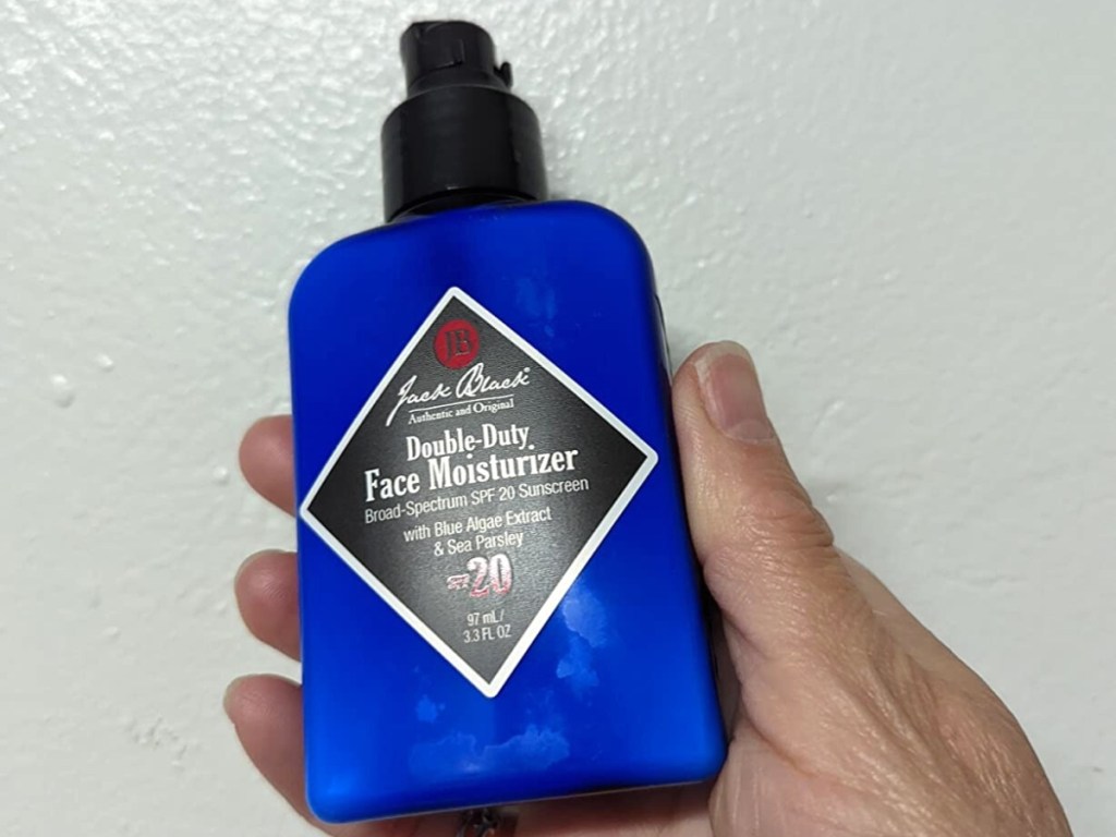 Jack Black Double-Duty Face Moisturizer for Men 3.3oz Bottle