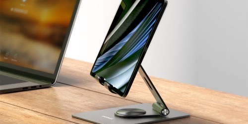 Rotating iPad Stand Just $11 Shipped on Amazon | Use w/ Tablets, Gaming Systems & More!