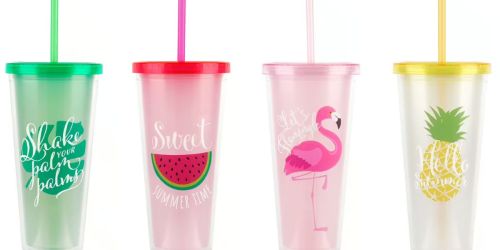 50% Off Michaels Summer Drinkware | Color Changing Tumblers Just $4.99 (Regularly $10)
