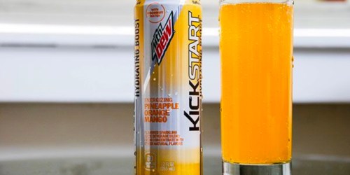 Mountain Dew Kickstart 12-Pack Only $11.40 Shipped for Prime Members (Just 95¢ Each)