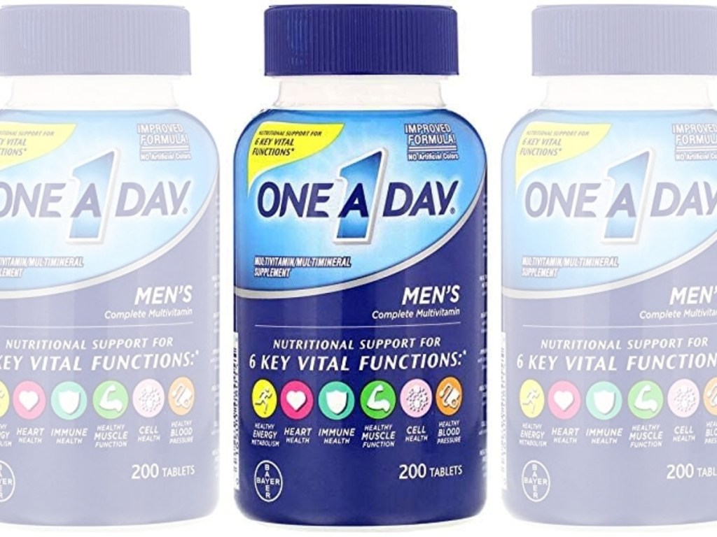 One A Day Men’s Multivitamin 200-Count Bottle