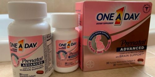 Over 50% Off One A Day Women’s Prenatal & Choline Multivitamin 60-Count on Amazon