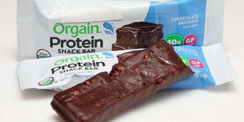 Orgain Protein Bars 12-Pack Only $11.54 Shipped on Amazon (Reg. $21) | Vegan AND Gluten-Free