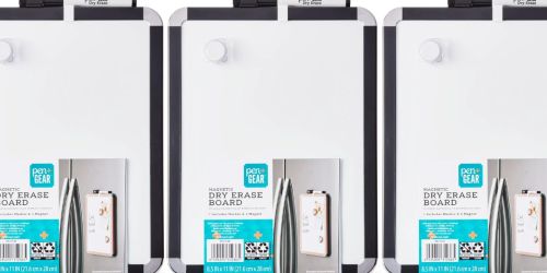 Magnetic Dry Erase Board Only $3.30 on Walmart.com | Great for Lockers, Grocery Lists & More