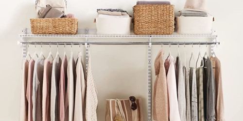 Rubbermaid Closet System Just $64 Shipped on Amazon or Walmart.com (Reg. $110)